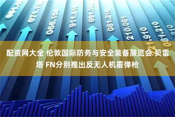 配资网大全 伦敦国际防务与安全装备展览会 贝雷塔 FN分别推出反无人机霰弹枪